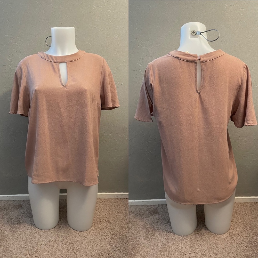 Mauve Blouse - L